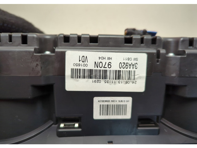 Панель приборов  Volkswagen Passat 7 2010-2015 Европа       3AA920970N     