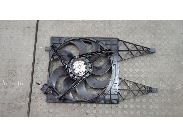 Вентилятор радиатора  Skoda Fabia 2007-2014           