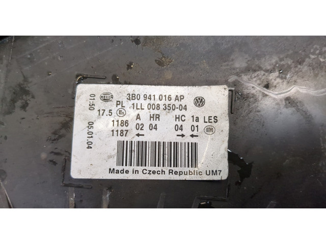 Фара передняя  Volkswagen Passat 5 2000-2005 правая 