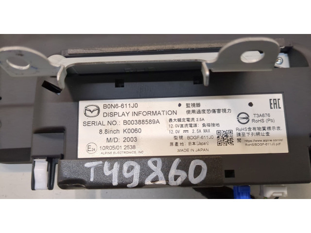 Дисплей мультимедиа Mazda 3 (BP) 2019-