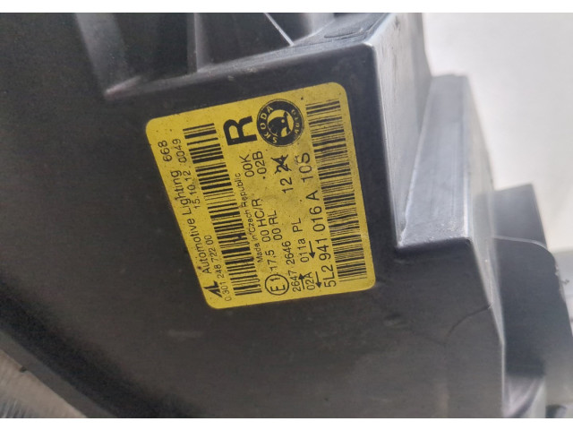 Фара передняя Skoda Yeti 2009-2018 правая