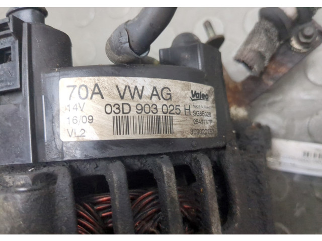 Генератор Volkswagen Polo 2005-2009 03D903025H