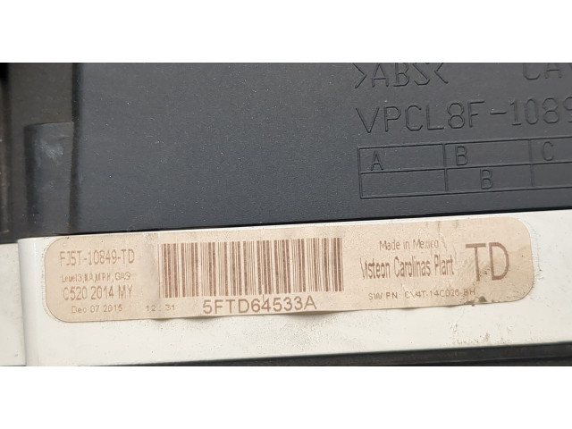 Панель приборов  Ford Escape 2012-2015       FJ5T10849TD     