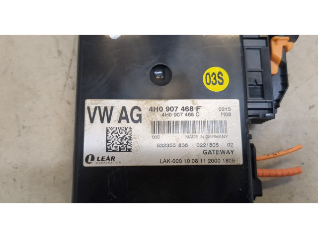 Блок комфорта Audi A8 (D4) 2010-2017 4H0907468F