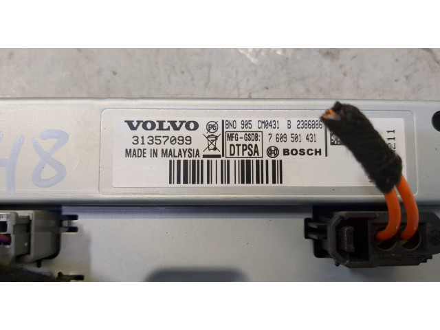 Дисплей бортового компьютера  Volvo XC60 2008-2017 31357099, 7609501431       