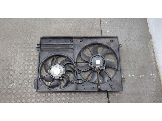 Вентилятор радиатора  Volkswagen Passat 7 2010-2015 Европа           