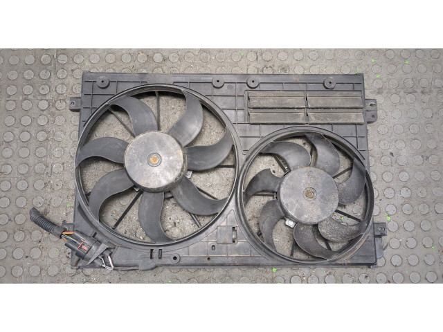 Вентилятор радиатора Skoda Yeti 2013-2018 2.0 дизель