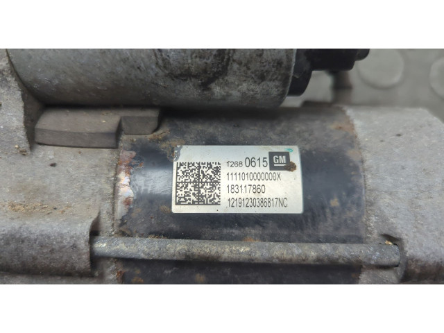 Стартер  Chevrolet Malibu 2018-2025 1.5  12680615   