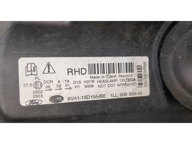 Фара передняя  Ford Kuga 2008-2012 левая 