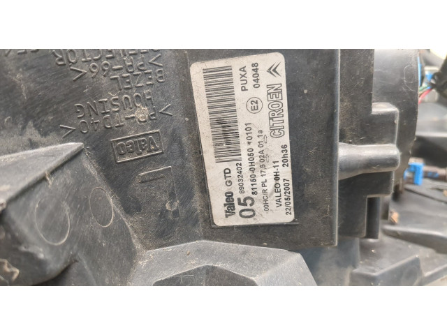 Фара передняя  Citroen C1 2005-2014 левая 