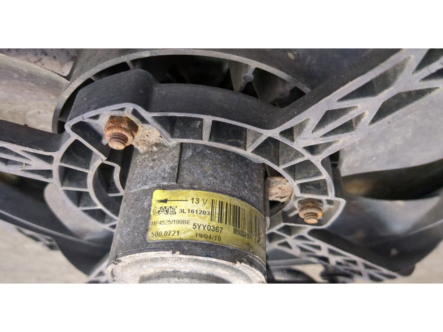 Вентилятор радиатора Fiat Grande Punto 2005-2011