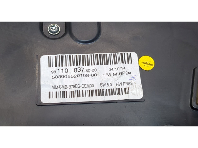 Панель приборов  Citroen C4 Picasso 2013-2016            