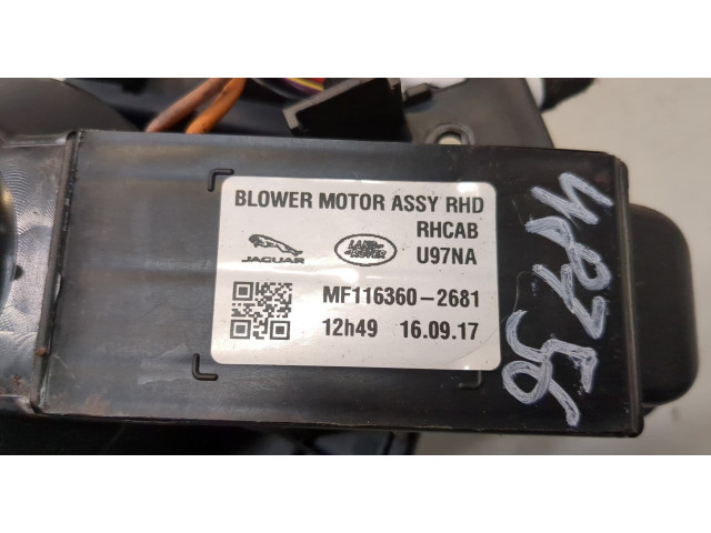 Моторчик печки Jaguar XE 2015-