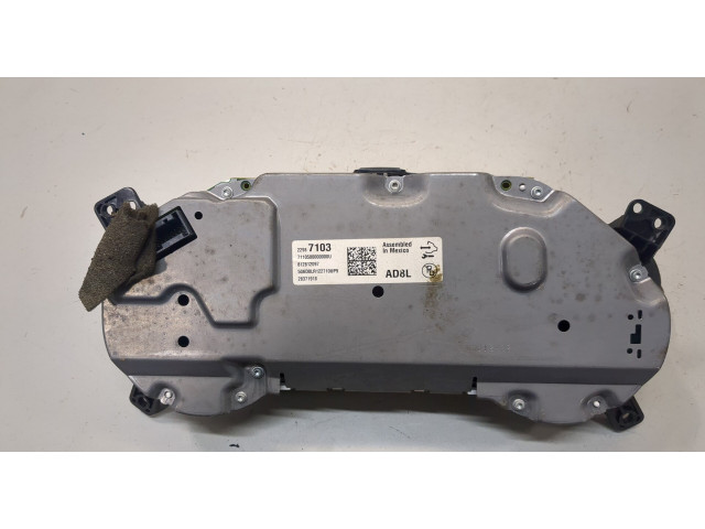 Панель приборов Cadillac SRX 2012-2016