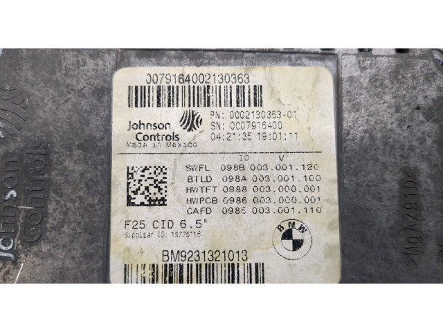 Дисплей бортового компьютера BMW X3 F25 2010-2014