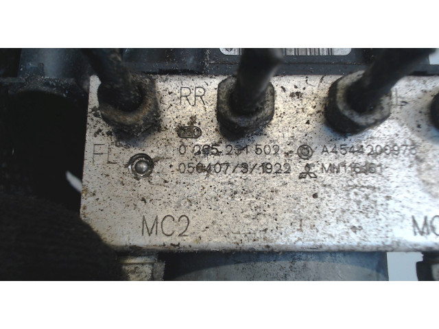 Блок АБС, насос (АБС, ESP, ASR) Smart Forfour W454 2004-2006