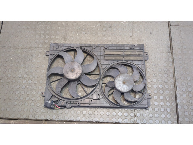 Вентилятор радиатора  Volkswagen Passat 7 2010-2015 Европа           