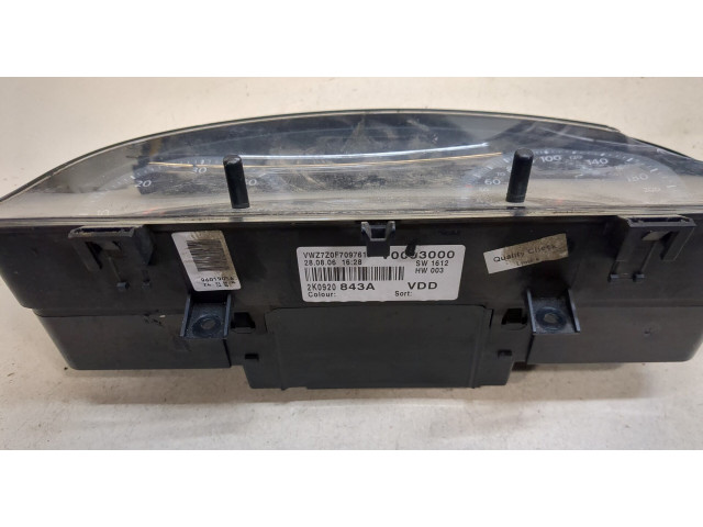 Панель приборов Volkswagen Caddy 2004-2010 2K0920843A