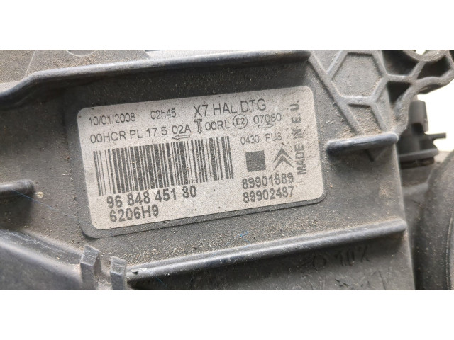 Фара передняя Citroen C5 2008-2017 правая