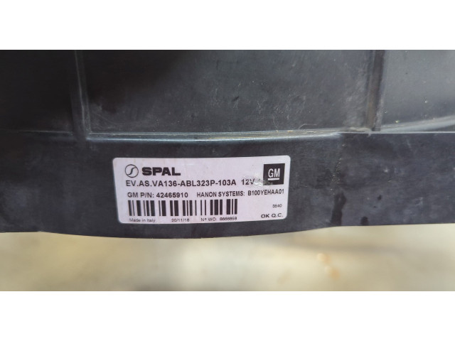 Вентилятор радиатора  Chevrolet Bolt 2016-2021           