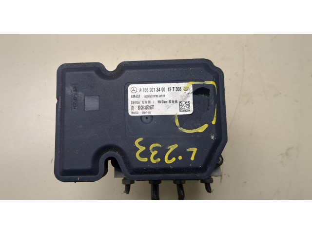 Блок АБС, насос (ABS, ESP, ASR) Mercedes ML W166 2011-