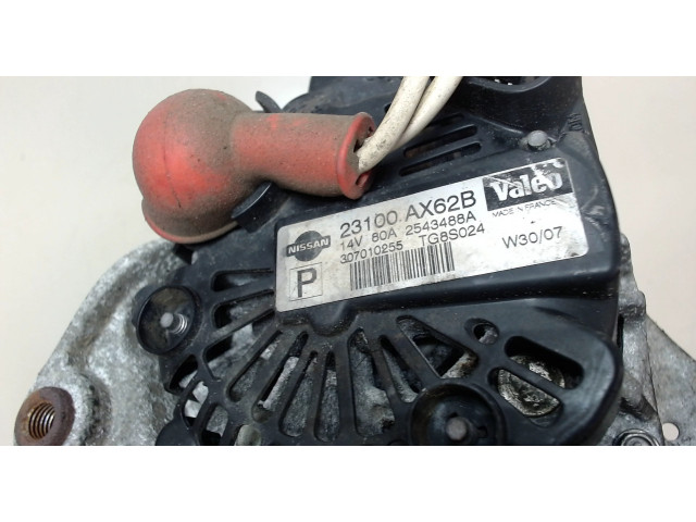 Генератор  Nissan Micra K12E 2003-2010       23100AX62B     1.2 бензин