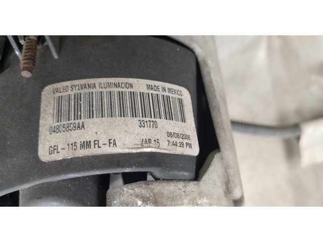 Бампер Jeep Commander 2006-2010 передний