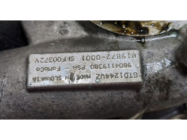 Турбина Citroen C4 Grand Picasso 2014- 9804119380, 1610580580