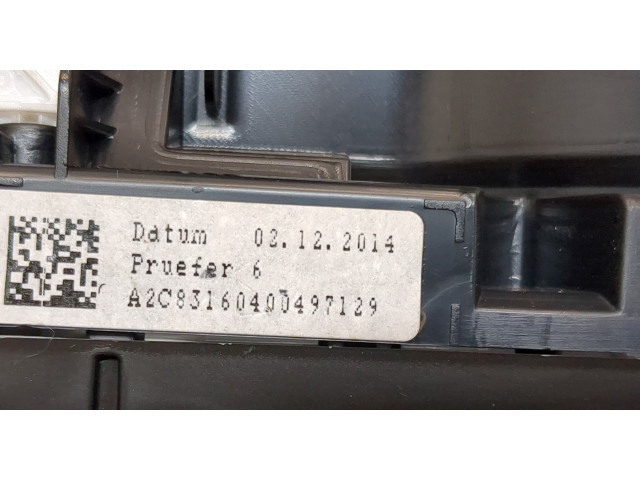 Панель приборов  Audi A3 (8V) 2012-2020       8V0920971C     