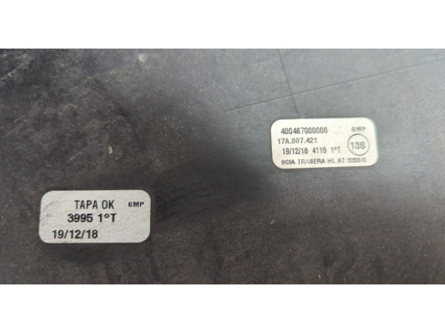 Бампер Volkswagen Jetta 7 2018-2024 задний 17A807417K, 17A807568F