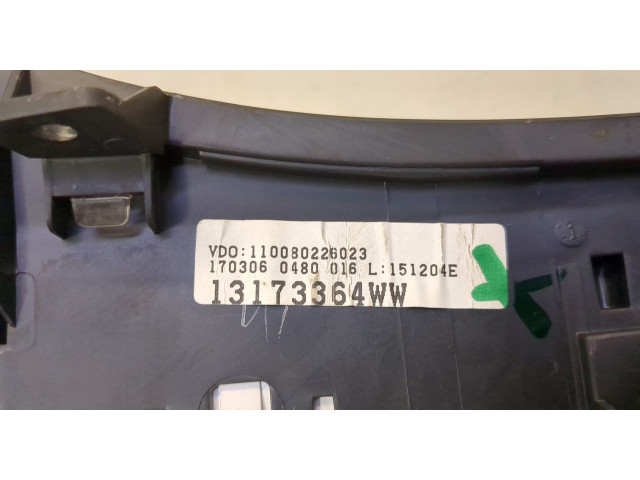 Панель приборов  Opel Tigra 2004-2009       13173364, 6260420, 93179419     