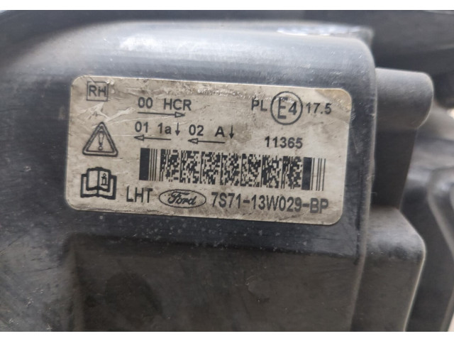 Фара передняя  Ford Mondeo 4 2007-2015 правая 