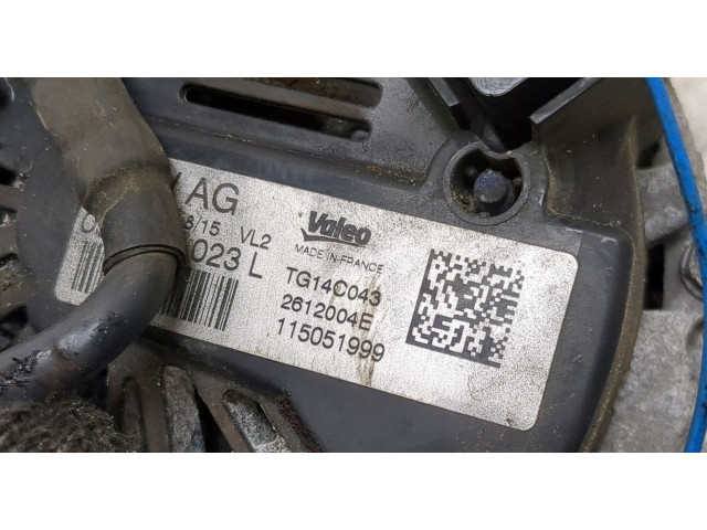 Генератор Skoda Octavia (A7) 2013-2023