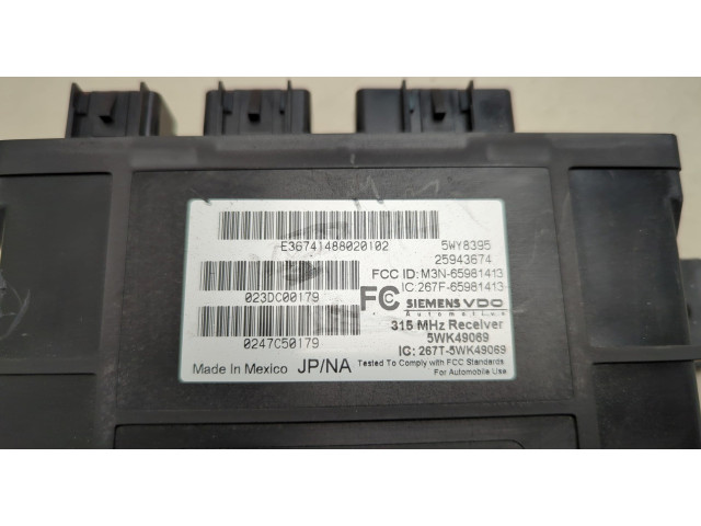 Блок комфорта Cadillac STS 2004-2011 25943674, 5WY8395