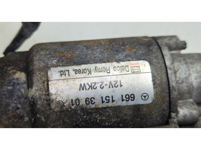 Стартер SsangYong Kyron 2005-2015