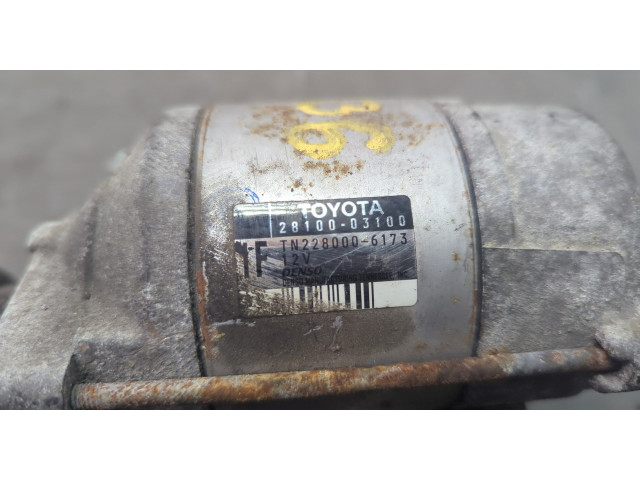 Стартер Lexus RX 1998-2003 2810003100