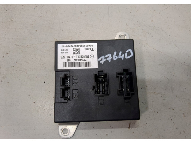 Блок комфорта  Mercedes E W211 2002-2009      2115458432    