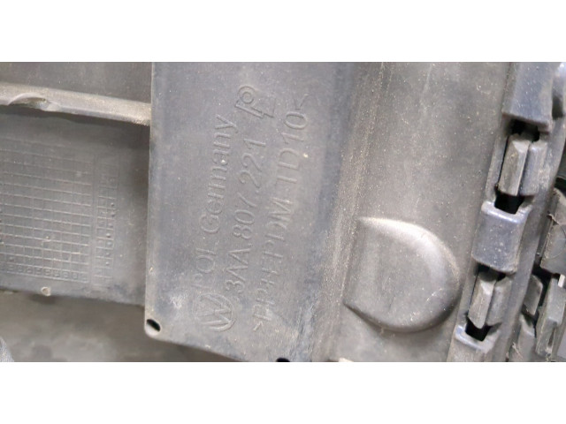 Бампер  Volkswagen Passat 7 2010-2015 Европа передний   3AA807221