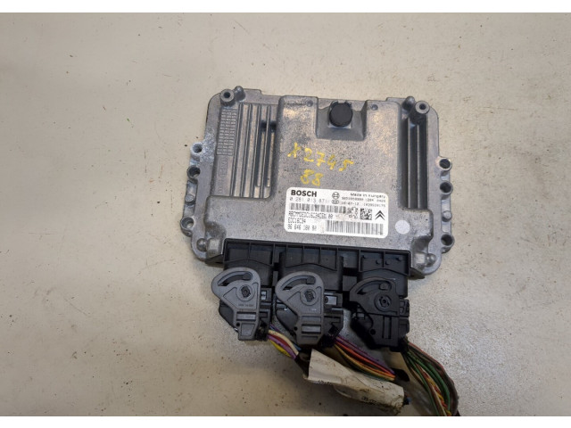 Блок управления двигателем  Peugeot Partner 2008-2012     