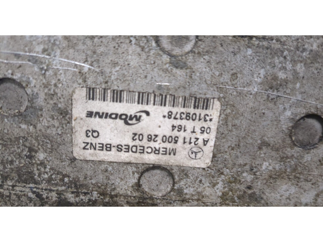 Интеркулер  Mercedes E W211 2002-2009 3.0  2115002602    