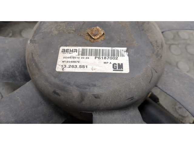 Вентилятор радиатора  Opel Corsa D 2006-2014           