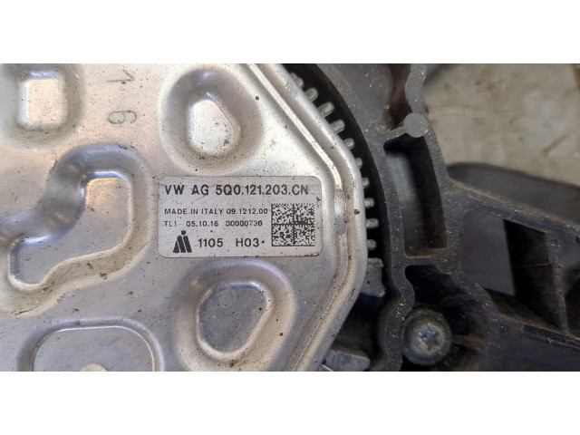 Вентилятор радиатора  Skoda SuperB 2015-           