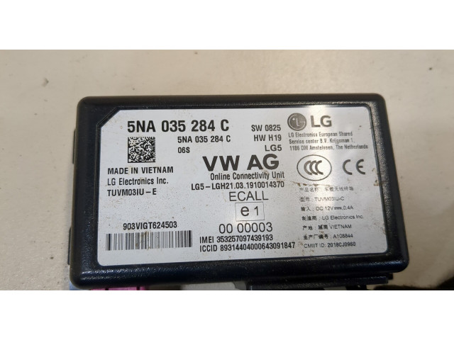 Блок комфорта Audi Q3 2018- 5NA035284C