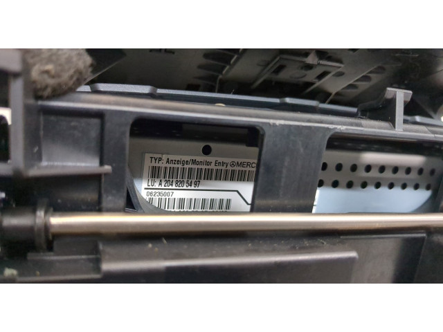 Дисплей бортового компьютера  Mercedes C W204 2006-2015 A2046801231       