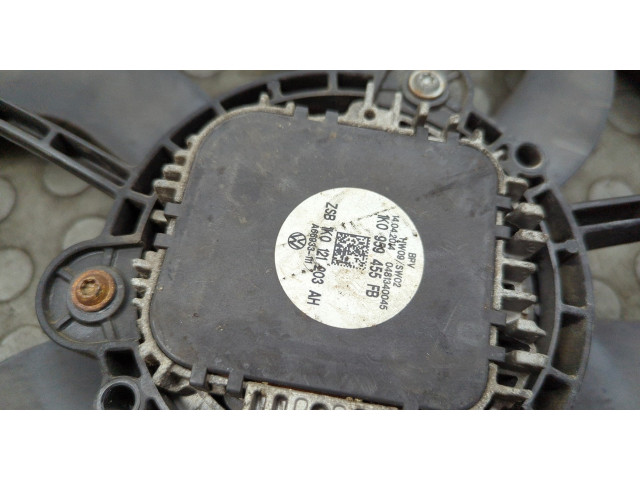 Вентилятор радиатора Skoda Yeti 2009-2018