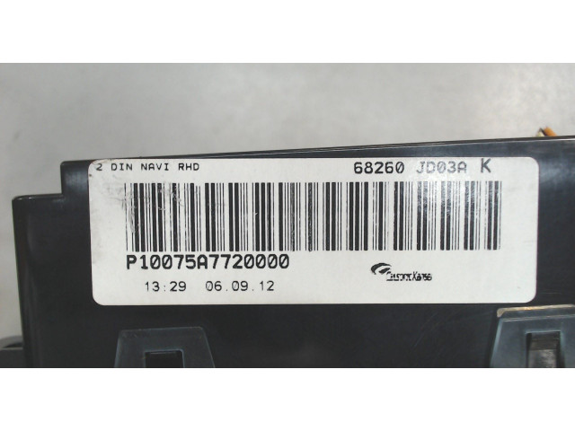 Дисплей бортового компьютера Nissan Qashqai 2006-2013 68260JD03A