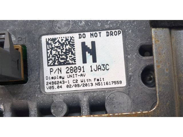 Дисплей бортового компьютера  Infiniti QX60 2013-2016 280911JA3C       