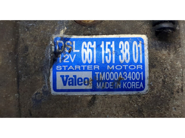 Стартер SsangYong Rexton 2007-2012 2.7