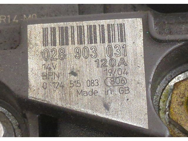 Генератор Volkswagen Passat 5 2000-2005 038903018Q