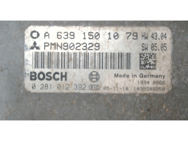 Блок управления двигателем Mitsubishi Colt 2004-2008